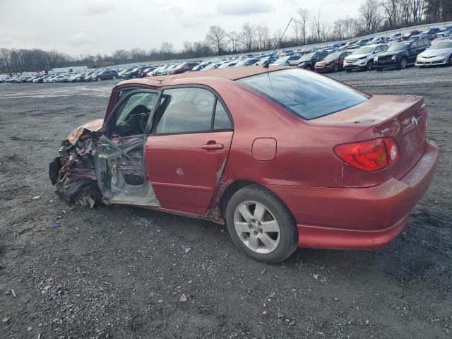 2T1BR32E93C154192 - 2003 TOYOTA COROLLA CE RED photo 2