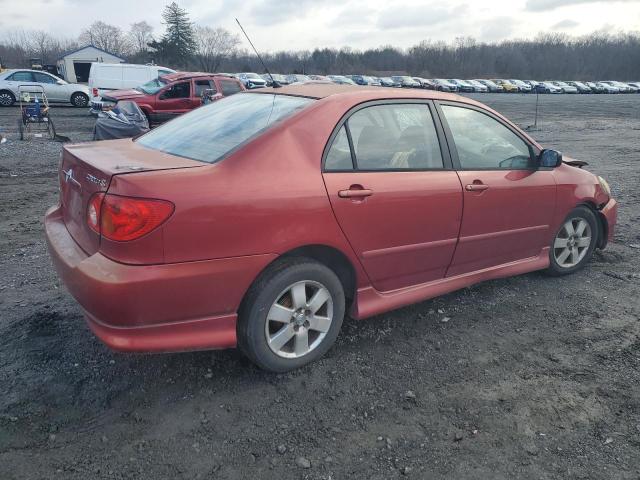 2T1BR32E93C154192 - 2003 TOYOTA COROLLA CE RED photo 3