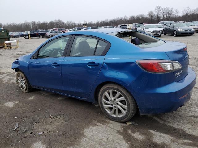 JM1BL1V75C1595177 - 2012 MAZDA 3 I BLUE photo 2