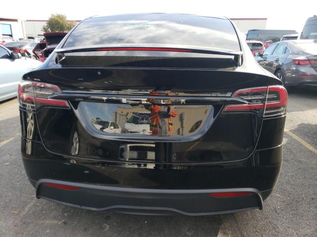 7SAXCAE54PF405390 - 2023 TESLA MODEL X BLACK photo 6