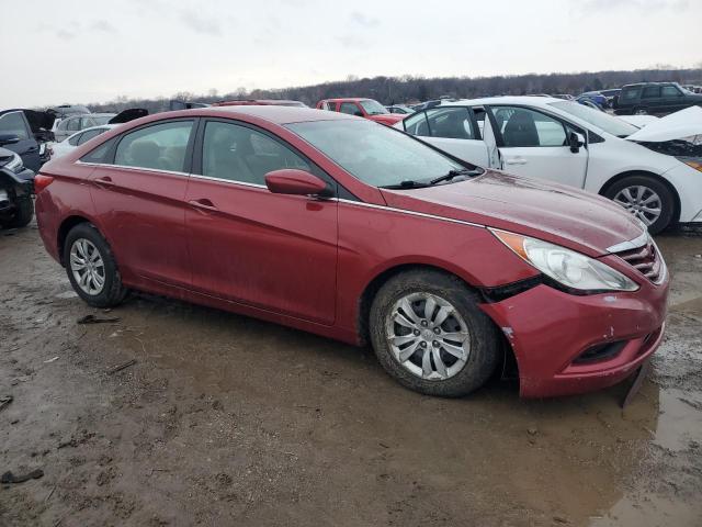 5NPEB4AC5BH056120 - 2011 HYUNDAI SONATA GLS RED photo 4