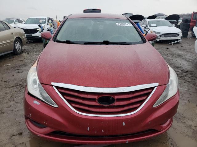 5NPEB4AC5BH056120 - 2011 HYUNDAI SONATA GLS RED photo 5