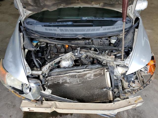 2HGFG12938H558246 - 2008 HONDA CIVIC EXL ვერცხლისფერი ფოტო 11