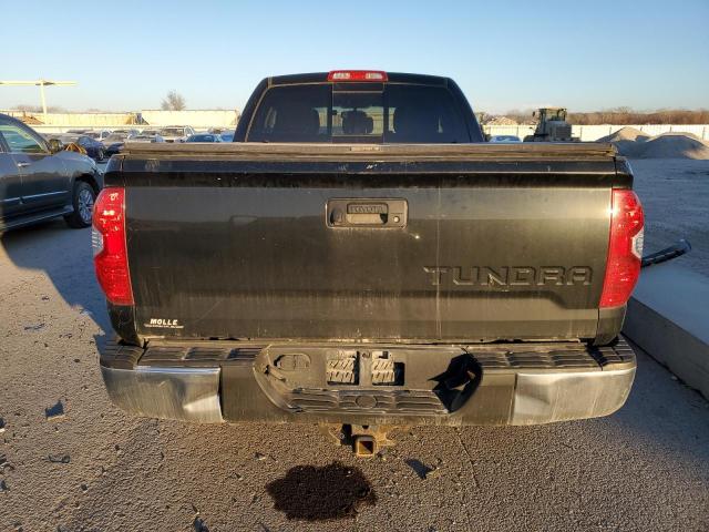 5TFUW5F12GX507559 - 2016 TOYOTA TUNDRA DOUBLE CAB SR/SR5 BLACK photo 6