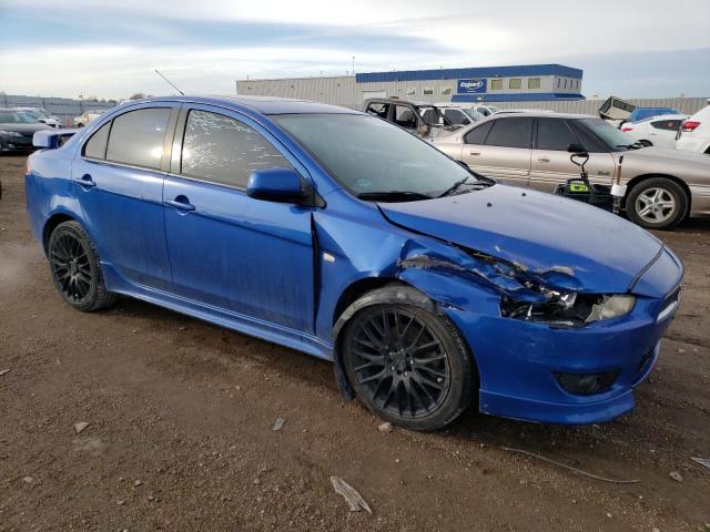 JA3AU86W69U013570 - 2009 MITSUBISHI LANCER GTS BLUE photo 4