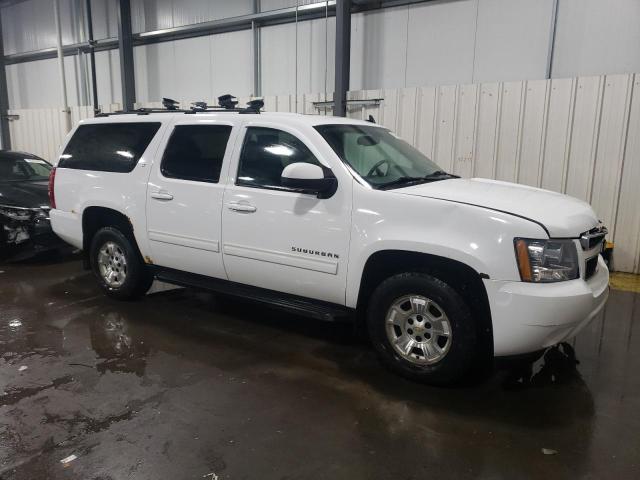 1GNSKJE76CR185354 - 2012 CHEVROLET SUBURBAN K1500 LT WHITE photo 4