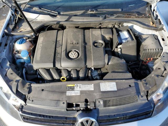 WVWDB7AJ8EW011893 - 2014 VOLKSWAGEN GOLF SILVER photo 11