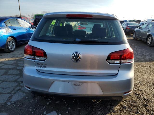 WVWDB7AJ8EW011893 - 2014 VOLKSWAGEN GOLF SILVER photo 6