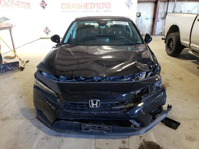 2HGFE2F26NH538531 - 2022 HONDA CIVIC LX BLACK photo 5