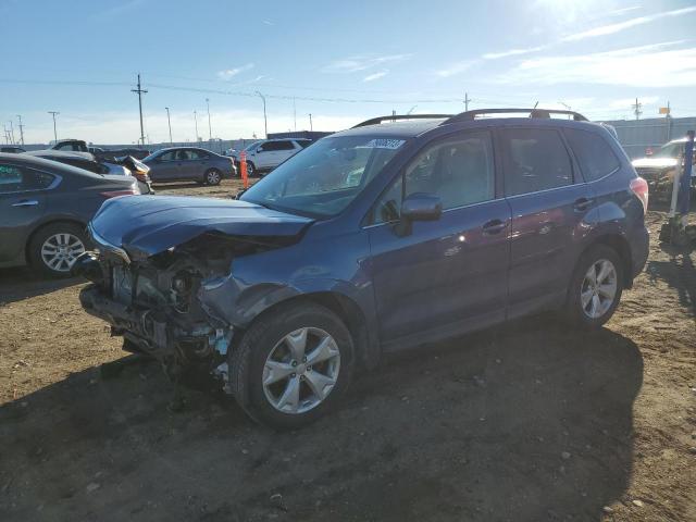 JF2SJAHC1EH554071 - 2014 SUBARU FORESTER 2.5I LIMITED BLUE photo 1