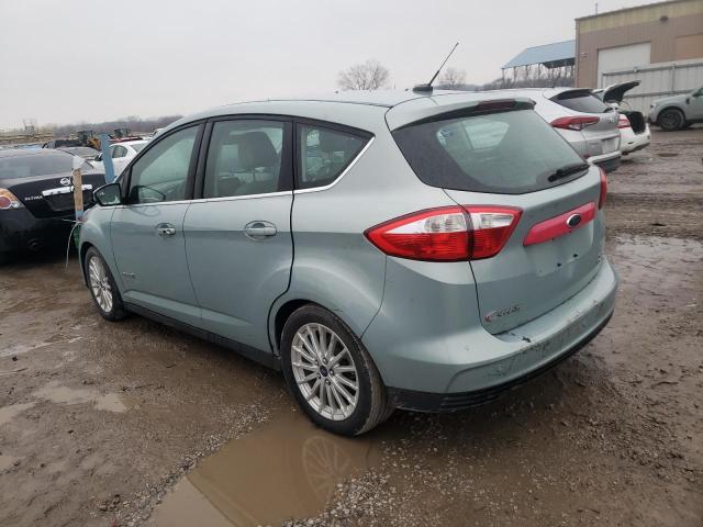 1FADP5BU2DL530684 - 2013 FORD C-MAX SEL BLUE photo 2