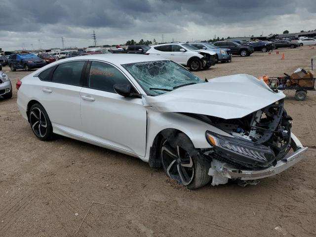 1HGCV1F3XNA103869 - 2022 HONDA ACCORD SPORT WHITE photo 4