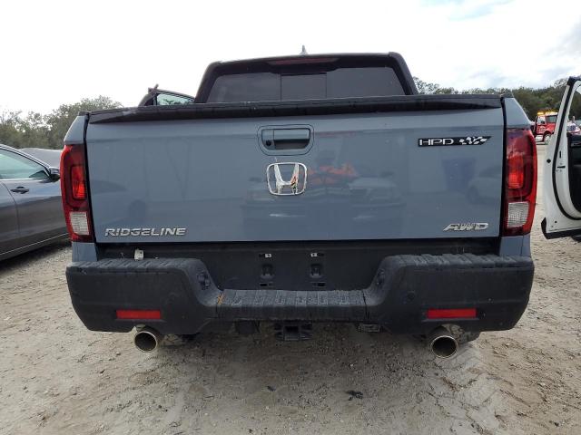 5FPYK3F82PB005778 - 2023 HONDA RIDGELINE BLACK EDITION BLUE photo 6