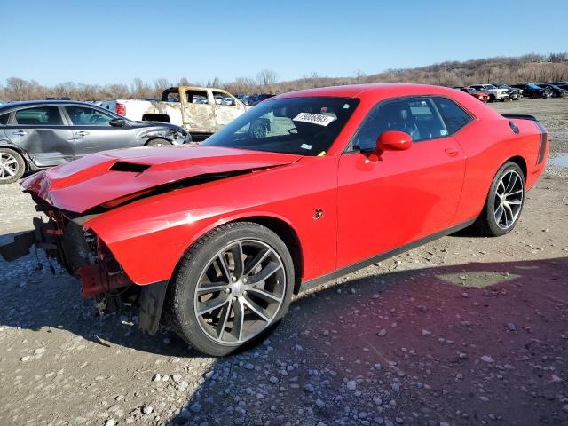 2C3CDZFJ6GH168483 - 2016 DODGE CHALLENGER R/T SCAT PACK RED photo 1