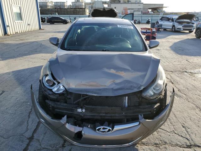 5NPDH4AE0FH640572 - 2015 HYUNDAI ELANTRA SE GRAY photo 5