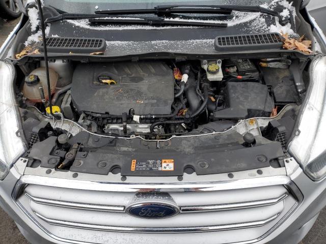 1FMCU0GDXHUA40287 - 2017 FORD ESCAPE SE SILVER photo 11