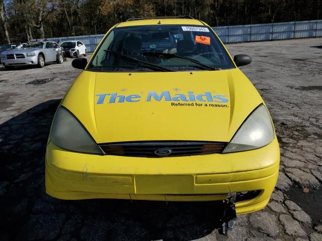 1FAFP36323W156623 - 2003 FORD FOCUS SE YELLOW photo 5