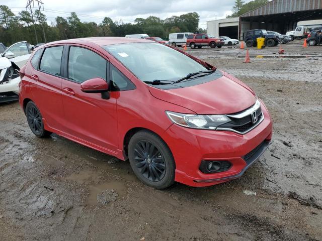 3HGGK5H61JM724388 - 2018 HONDA FIT SPORT RED photo 4