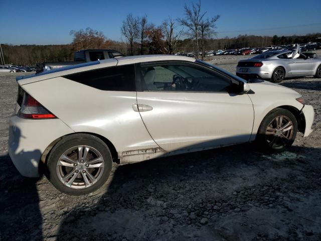 JHMZF1D48BS009527 - 2011 HONDA CR-Z WHITE photo 3