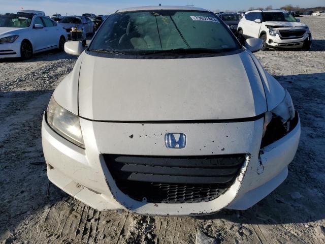 JHMZF1D48BS009527 - 2011 HONDA CR-Z WHITE photo 5