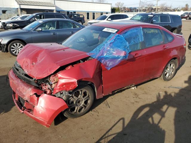 1FAHP36N79W200005 - 2009 FORD FOCUS SES RED photo 1