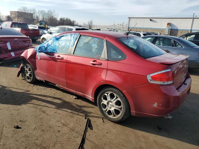 1FAHP36N79W200005 - 2009 FORD FOCUS SES RED photo 2