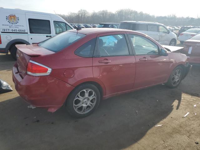 1FAHP36N79W200005 - 2009 FORD FOCUS SES RED photo 3