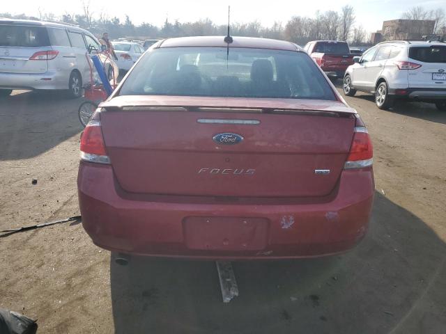 1FAHP36N79W200005 - 2009 FORD FOCUS SES RED photo 6