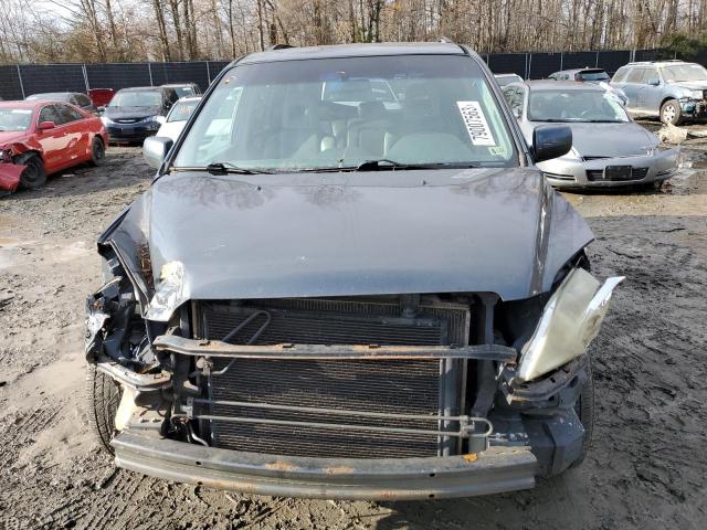 2HKYF18704H580125 - 2004 HONDA PILOT EXL GRAY photo 5