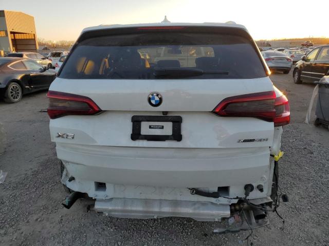 5UXCR6C02L9B85087 - 2020 BMW X5 XDRIVE40I WHITE photo 6