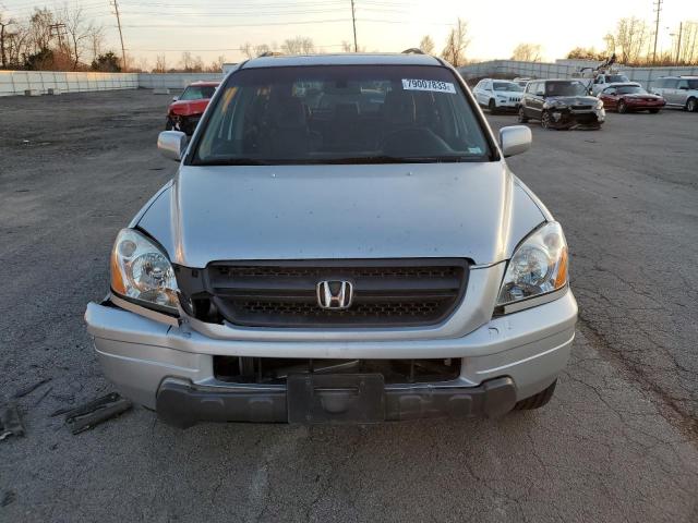 5FNYF18565B036906 - 2005 HONDA PILOT EXL WHITE photo 5