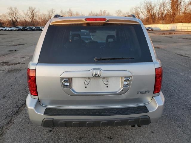 5FNYF18565B036906 - 2005 HONDA PILOT EXL WHITE photo 6