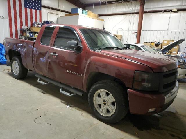 1GCEK19078Z167701 - 2008 CHEVROLET SILVERADO K1500 BURGUNDY photo 4