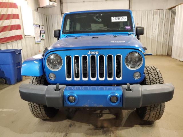 1C4BJWEG1GL172108 - 2016 JEEP WRANGLER U SAHARA BLUE photo 5