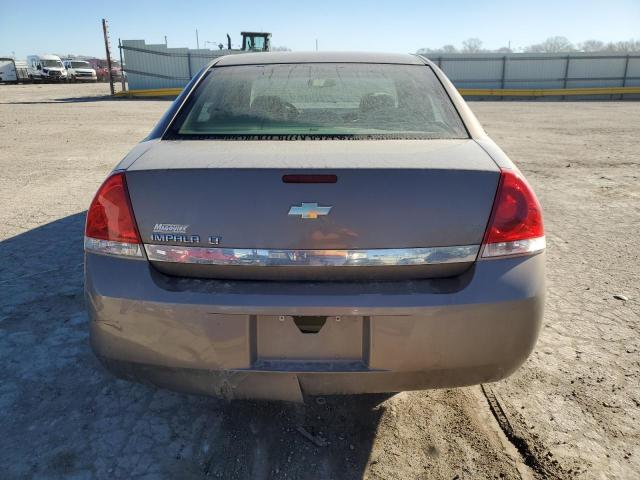 2G1WT58N479295837 - 2007 CHEVROLET IMPALA LT GOLD photo 6