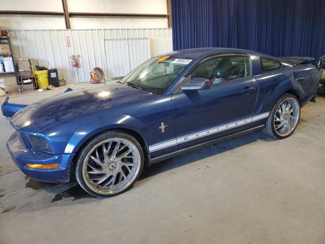 1ZVHT80N185157164 - 2008 FORD MUSTANG BLUE photo 1