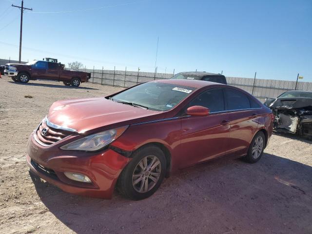 5NPEB4AC1DH646446 - 2013 HYUNDAI SONATA GLS RED photo 1