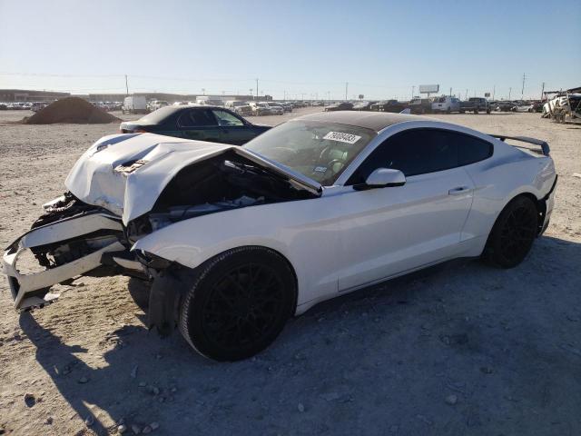 1FA6P8TH3L5137307 - 2020 FORD MUSTANG WHITE photo 1