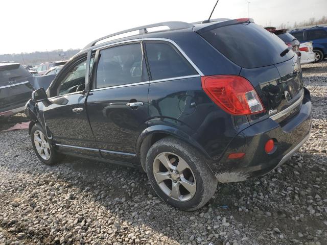 3GNAL4EK9ES680744 - 2014 CHEVROLET CAPTIVA LTZ BLUE photo 2