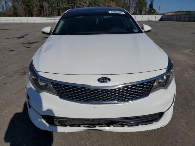 5XXGU4L33GG104720 - 2016 KIA OPTIMA EX WHITE photo 5