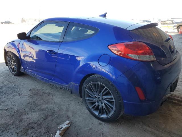 KMHTC6AD7DU153364 - 2013 HYUNDAI VELOSTER BLUE photo 2