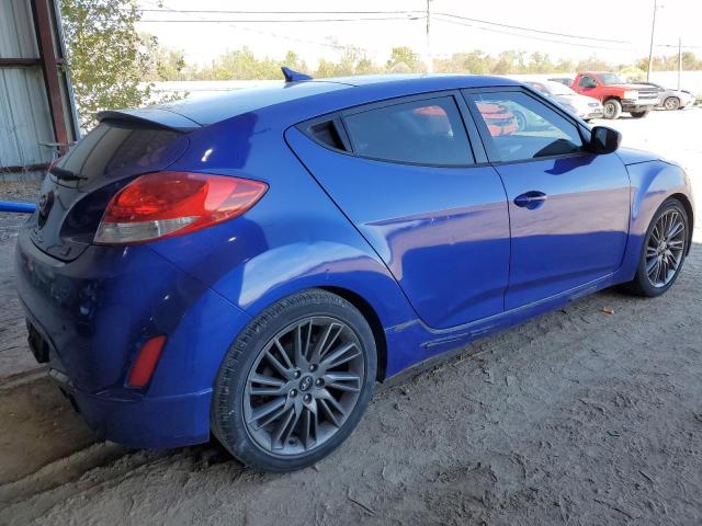 KMHTC6AD7DU153364 - 2013 HYUNDAI VELOSTER BLUE photo 3