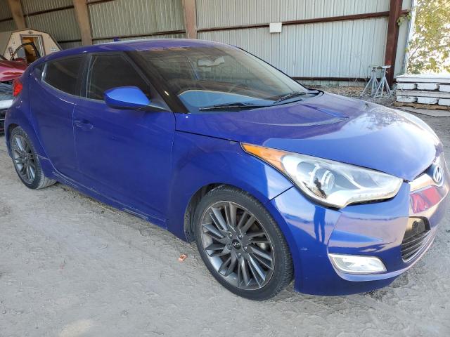 KMHTC6AD7DU153364 - 2013 HYUNDAI VELOSTER BLUE photo 4