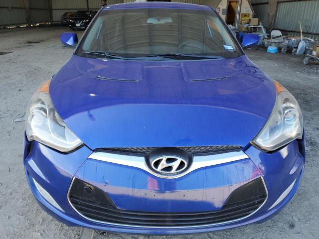 KMHTC6AD7DU153364 - 2013 HYUNDAI VELOSTER BLUE photo 5