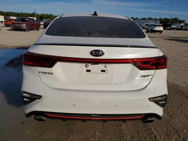 3KPF44AC0ME340440 - 2021 KIA FORTE GT WHITE photo 6