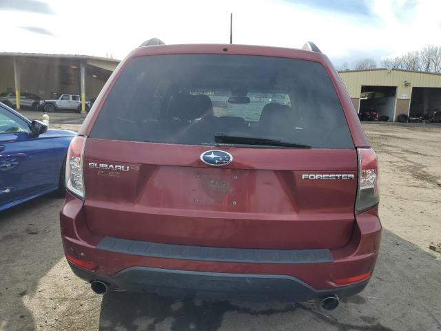 JF2SH64669H747279 - 2009 SUBARU FORESTER 2.5X LIMITED RED photo 6