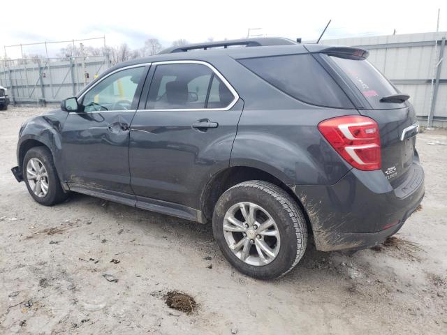 2GNALCEK2H1539153 - 2017 CHEVROLET EQUINOX LT GRAY photo 2