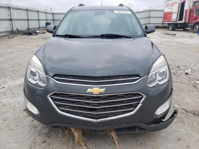 2GNALCEK2H1539153 - 2017 CHEVROLET EQUINOX LT GRAY photo 5