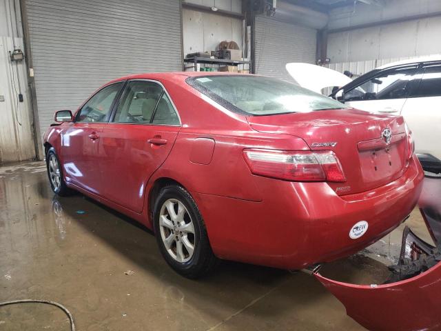 4T1BK46K28U059229 - 2008 TOYOTA CAMRY LE RED photo 2