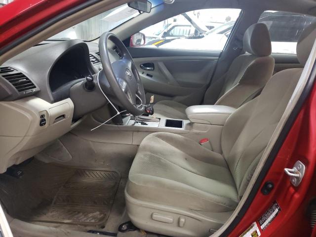 4T1BK46K28U059229 - 2008 TOYOTA CAMRY LE RED photo 7